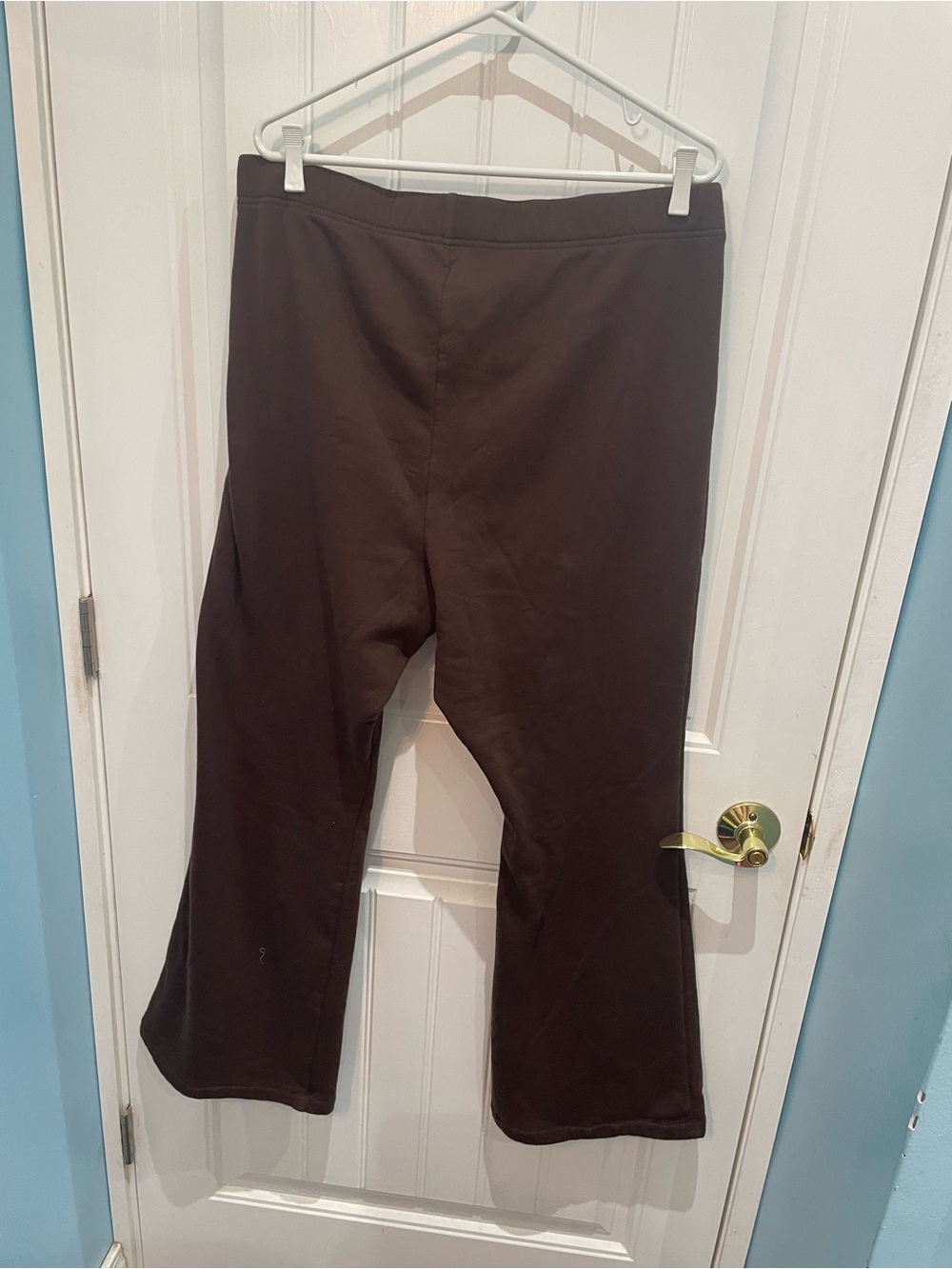 Old Navy Brown Pull-On Joggers flare - Picture 2 of 3
